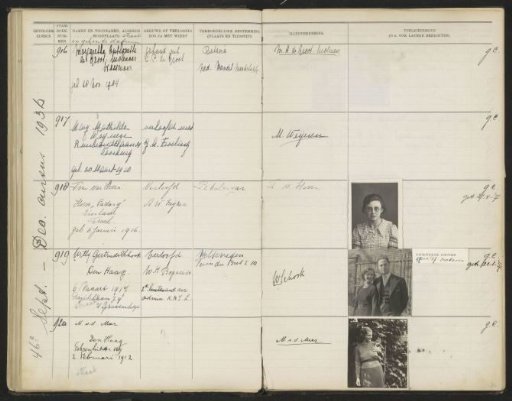 Leaf 84 from the Stamboek of the Pupils of the Colonial School for Girls and Women in The Hague, Part II (1930-1949)