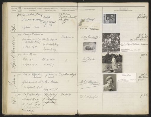 Leaf 88 from the Stamboek of the Pupils of the Colonial School for Girls and Women in The Hague, Part II (1930-1949)
