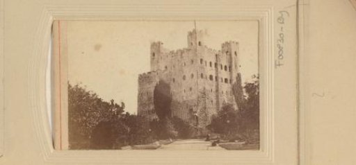 View of a fort in a park