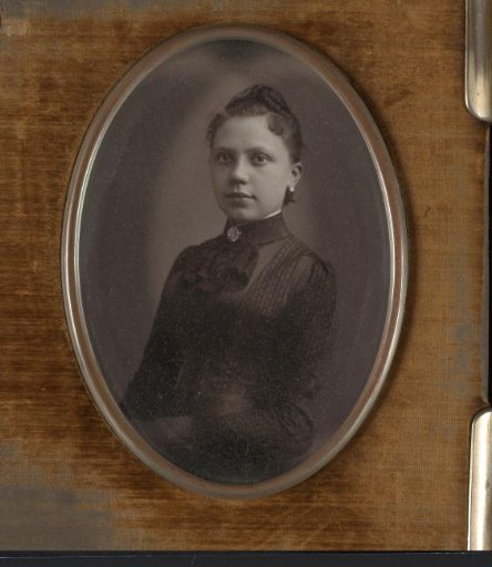 Portrait of a young woman