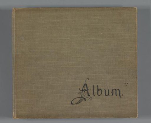 Photo album with photographs of Ad, Johanna and Han van der Kop, their mother W.G. Hoogendijk and family members
