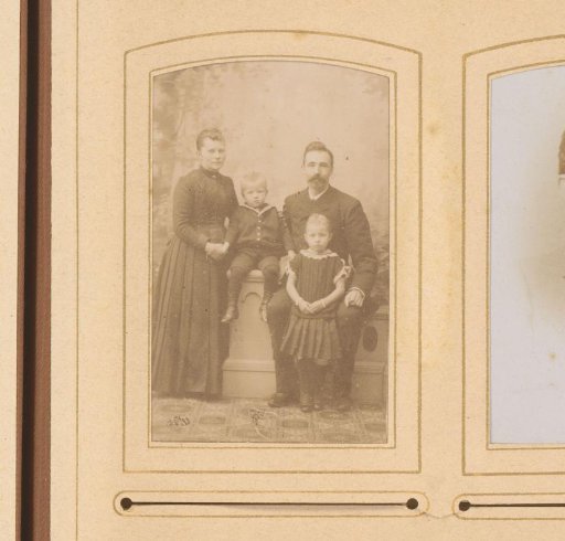 Portrait of a Father, Mother, and Two Children