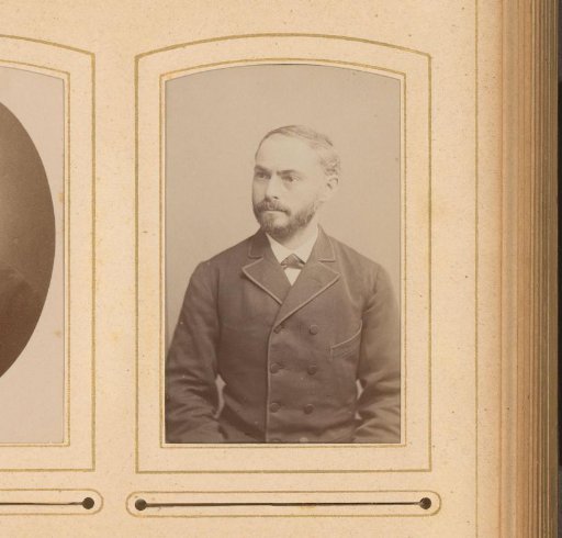 Portrait of a Man with a Mustache and Beard, Identified as C. Jofriet