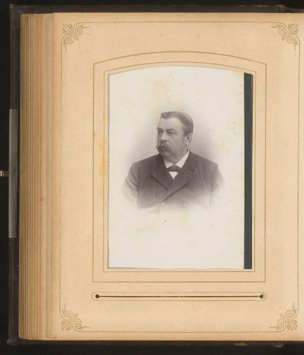 Portrait of a Man with a Mustache and Beard