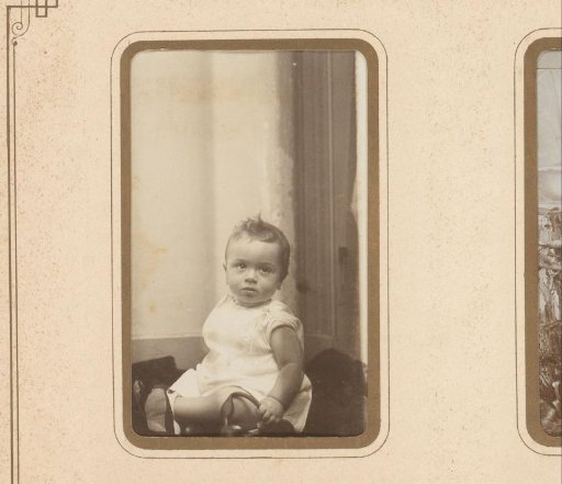 Portrait of a toddler