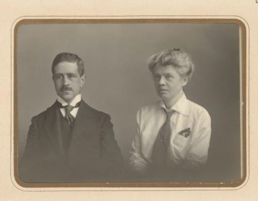 Portrait of a man and woman