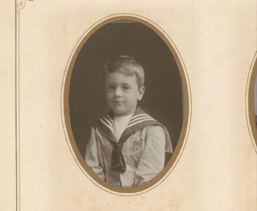 Portrait of a Boy in a Sailor's Collar