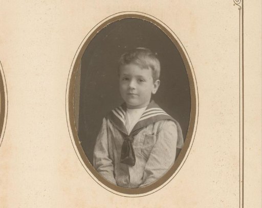 Portrait of a Boy in a Sailor's Collar