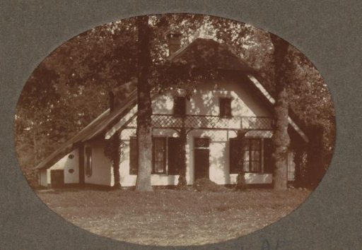 Exterior of a farmhouse, probably in the Netherlands