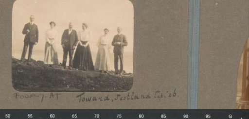 Three couples at Toward in Scotland