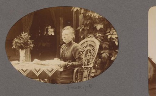 Portrait of a woman with needlework, probably in the Netherlands
