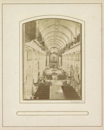 Interior of the Cathedral Saint-Louis des Invalides in Paris