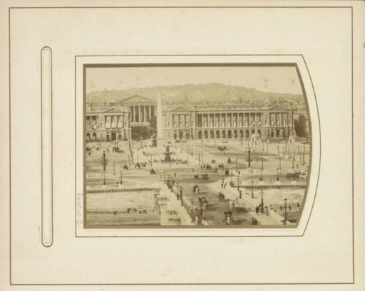 View of Place de la Concorde in Paris