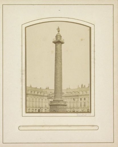 Colonne Vendôme on the Place Vendôme in Paris