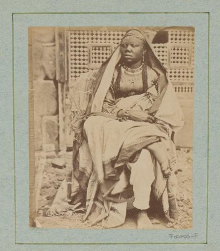 Seated Egyptian woman