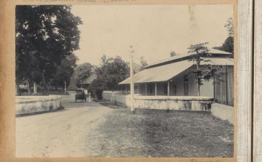 Street view with carriage on Ambon