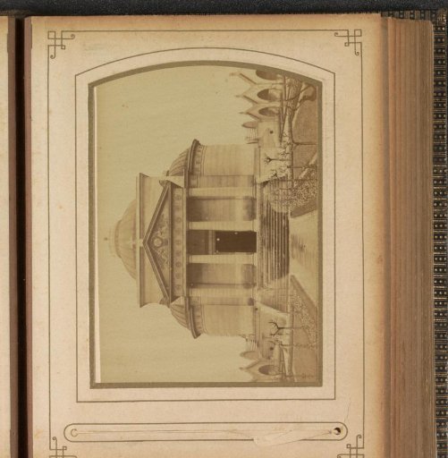 Exterior of the Chapelle expiatoire in Paris
