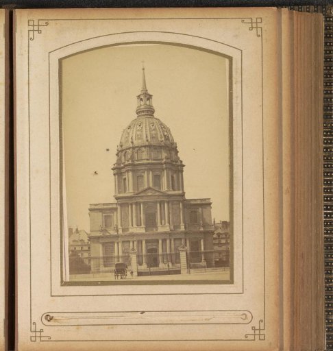 Exterior of the Saint-Louis-des-Invalides with the Dôme des Invalides in Paris