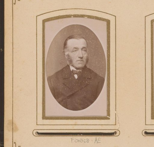 Portrait of a man with sideburns