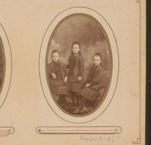 Group portrait with three girls