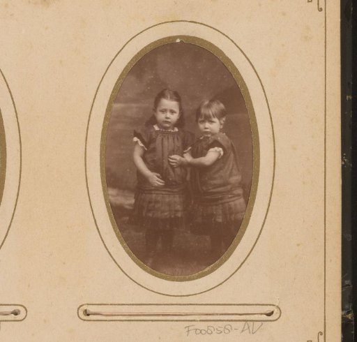 Portrait of two girls