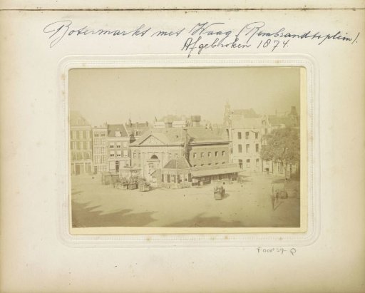 View of the Waaggebouw (Boterwaag) on the Botermarkt