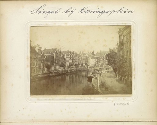 View of the Singel near the Koningsplein