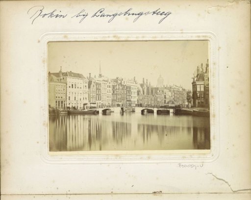 View of the Rokin at the Langebrugsteeg