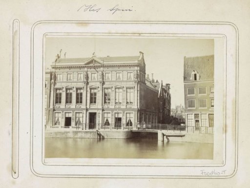 Building of Arti et Amicitiae on the corner of the Rokin and the Spui