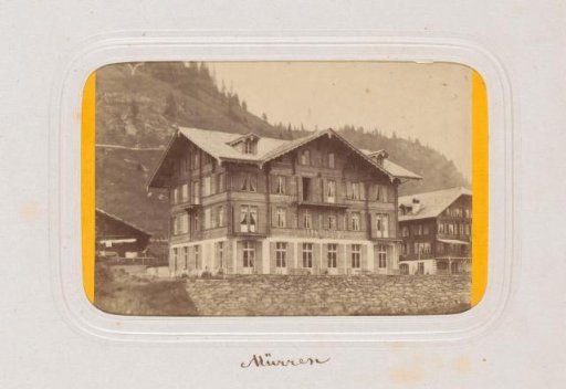 View of Houses in Mürren
