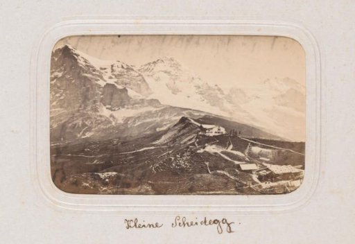 View of the Jungfrau, the Mönch, and the Eiger from the Kleine Scheidegg