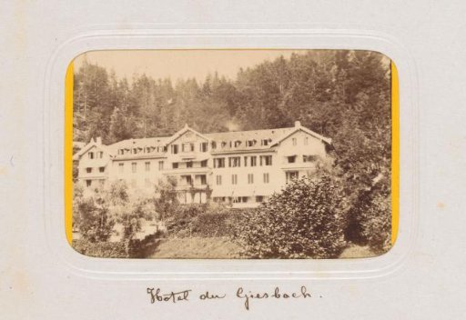 Exterior of Hôtel du Giessbach