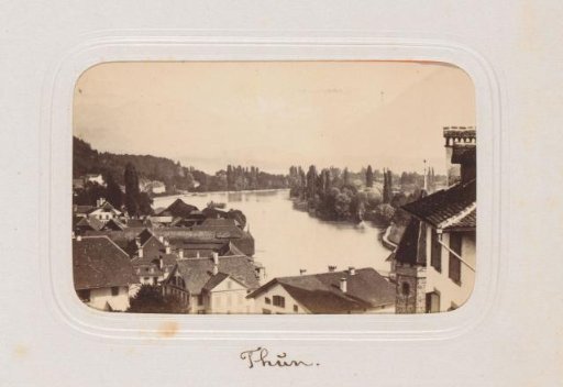 View of Thun and the Lake