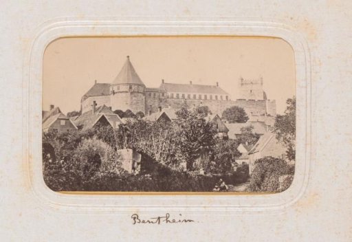 View of Bentheim with Castle and Houses
