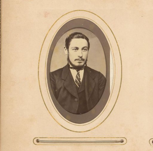 Portrait of a man with a mustache and beard