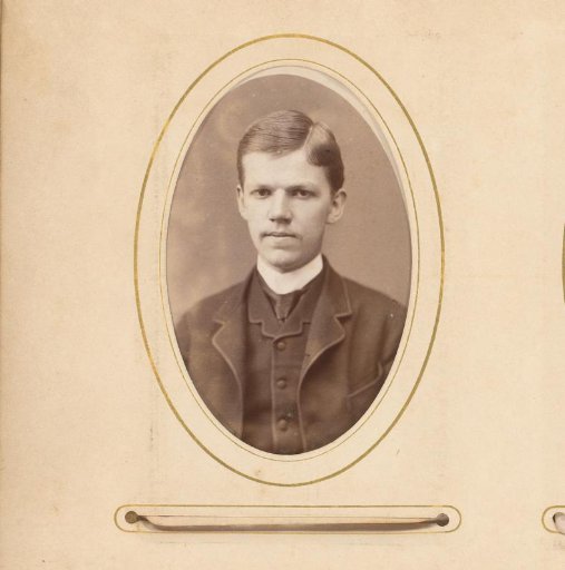 Portrait of a young man