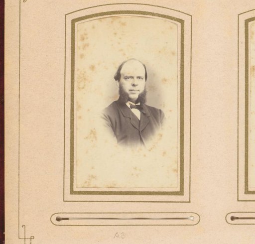 Portrait of a Man with Sideburns