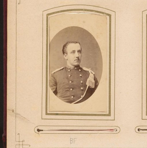 Portrait of a man in military uniform