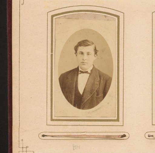 Portrait of a young man with a bow tie