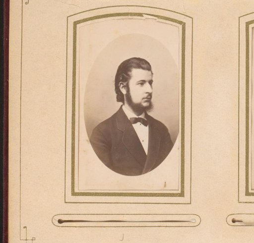 Portrait of a man with a mustache and beard