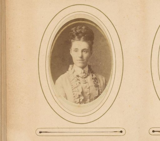 Portrait of a Woman with a Necklace Featuring a Medallion