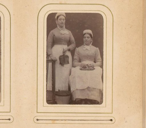 Carte-de-visite Portraits of Domestic Workers