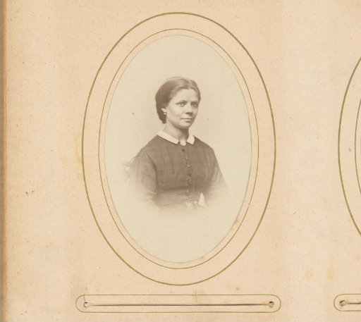 Portrait of a seated woman