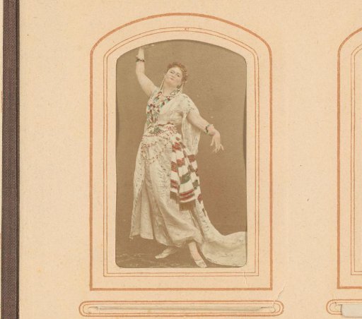 Portrait of Signe Hebbe, in costume