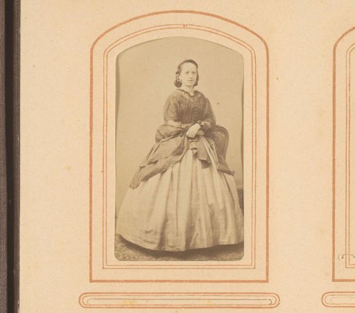 Portrait of a woman, possibly Amanda Hedberg