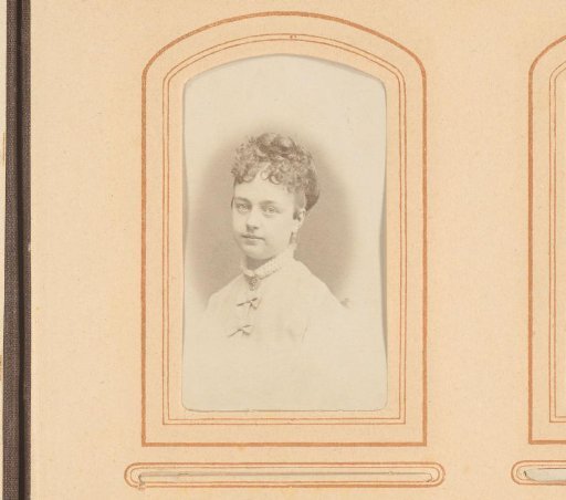 Portrait of Anna Charlotta Jansson, also known as Lotten Hellander