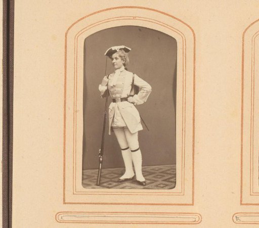 Therese Bobey in costume
