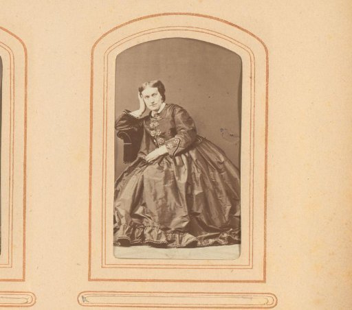 Portrait of Louise Michaeli, seated
