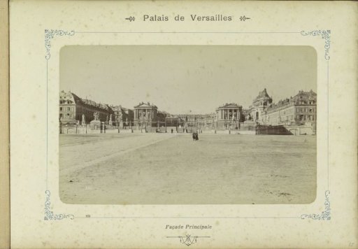 View of the Palace of Versailles