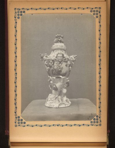 Decorated vase